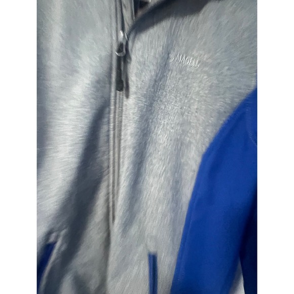 Magellan Outdoors Jacket Full Zip Hooded Gray Blue Boys Size L - Picture 4 of 7